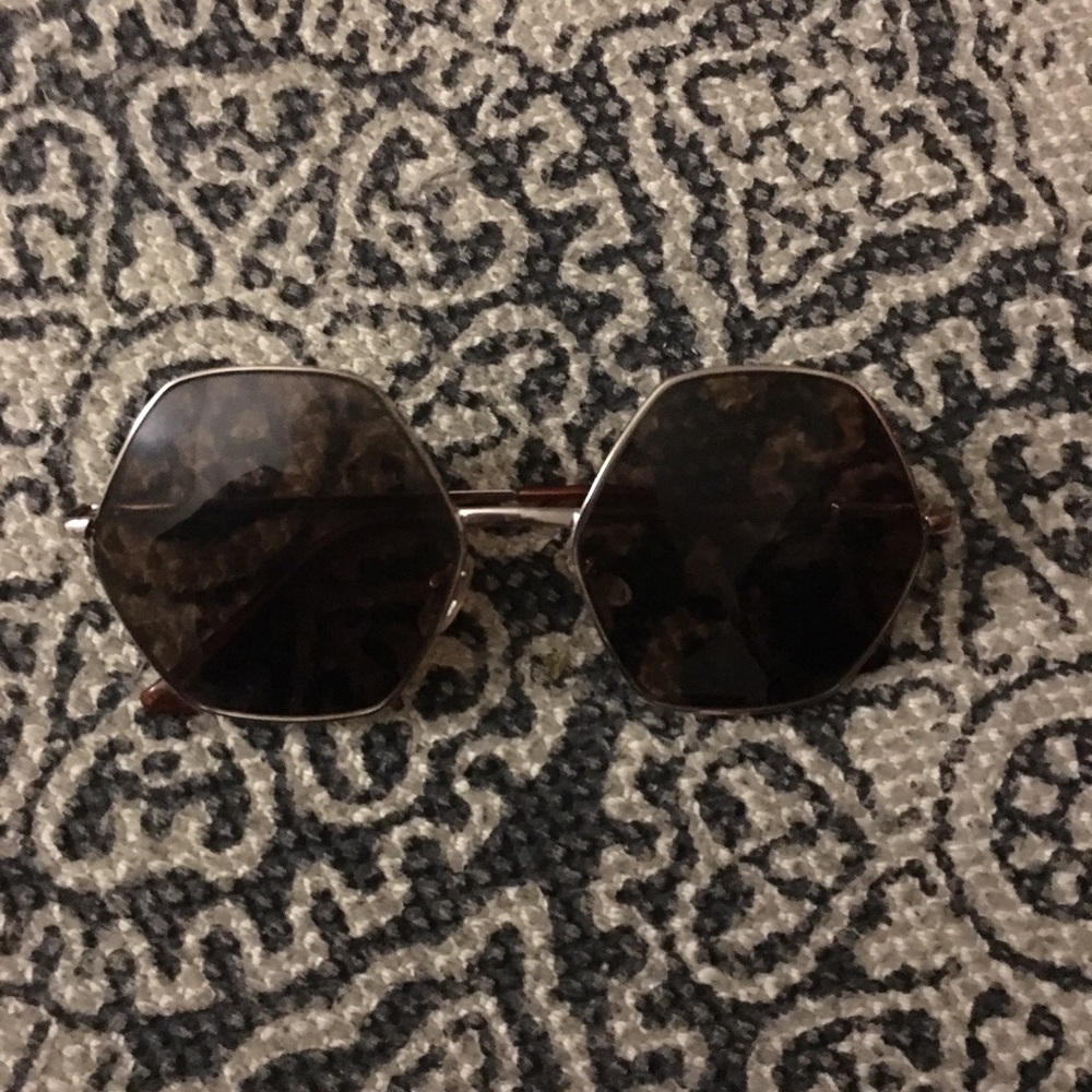 Hexagon Sunglasses from Urban Outfitters